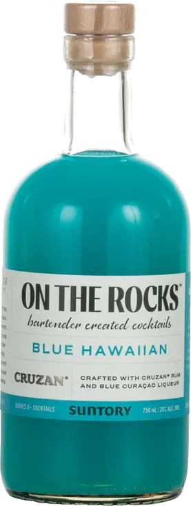 ON THE ROCKS BLUE HAWAIIAN RTD