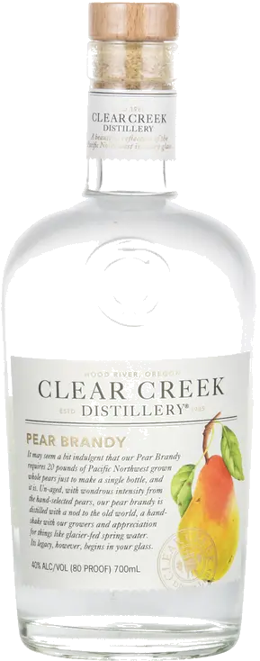 CLEAR CREEK PEAR BRANDY