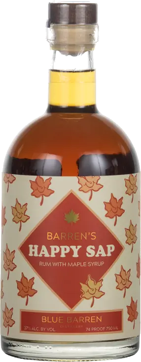 BLUE BARREN HAPPY SAP RUM W/ MAPLE SYRUP