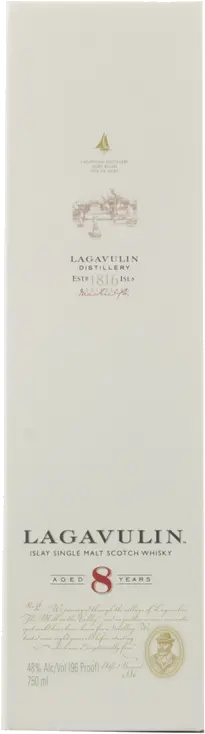 LAGAVULIN SINGLE ISLAY MALT 8YR