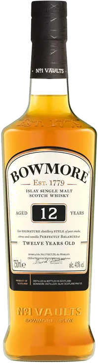 BOWMORE 12YR OLD ISLAY SM SCOTCH