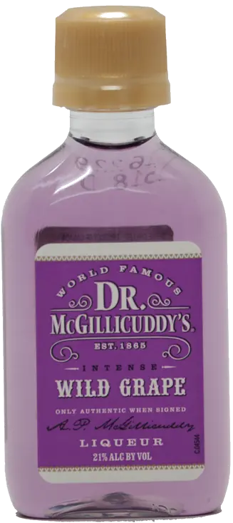 DR MCGILLICUDDYS WILD GRAPE LIQUEUR