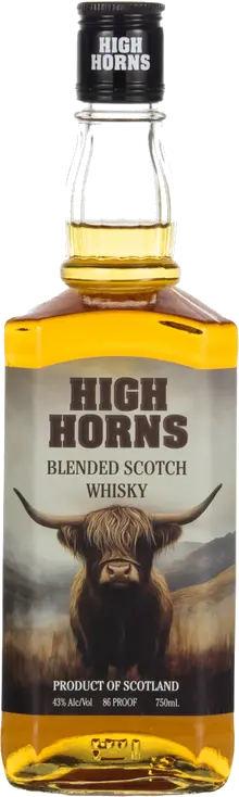 HIGH HORNS BLENDED SCOTCH WHISKEY