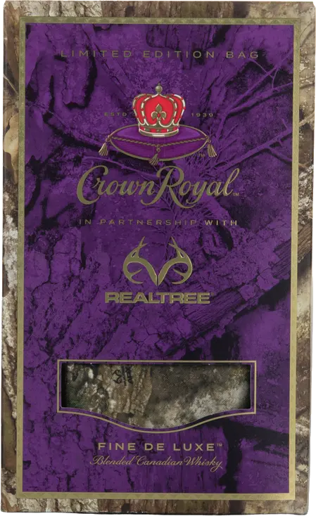 CROWN ROYAL DELUXE W/ REALTREE CAMO BAG