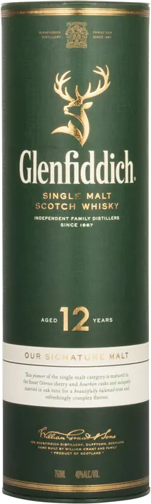 GLENFIDDICH 12YR SCOTCH