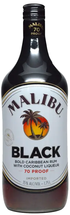 MALIBU BLACK COCONUT  RUM