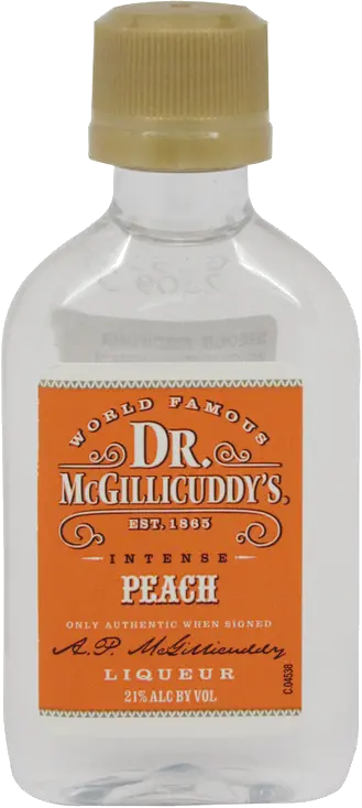 DR MCGILLICUDDY COUNTRY PEACH LIQUEUR