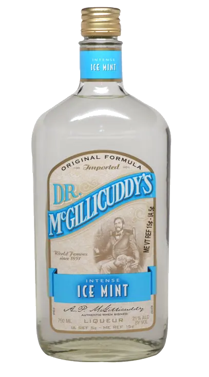 DR MCGILLICUDDYS ICE MINT LIQUEUR