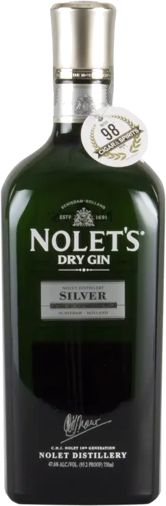 NOLETS SILVER GIN  WAS DRY