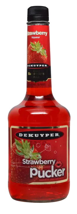 DEKUYPER PUCKER STRAWBERRY SCHNAPPS