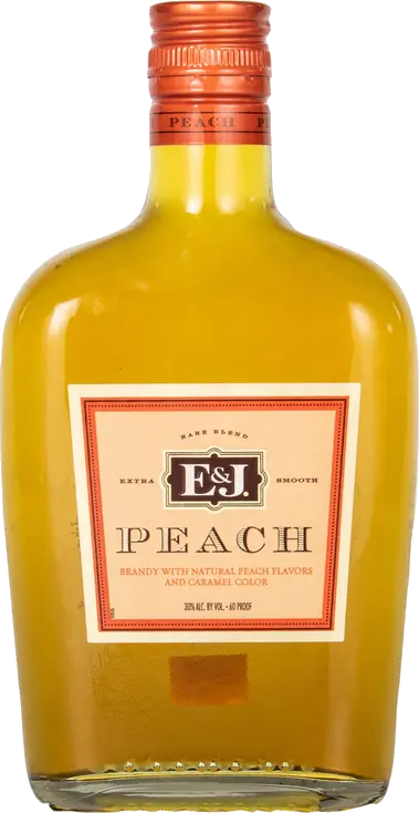 E & J PEACH BRANDY
