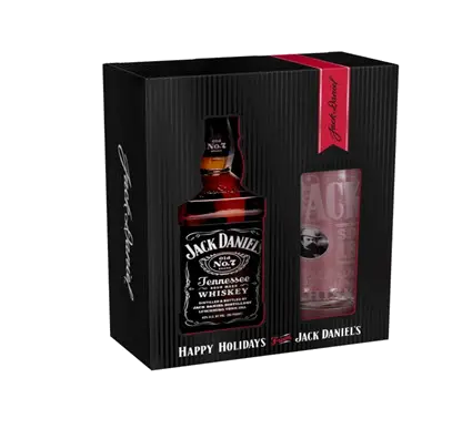 JACK DANIELS HOLIDAY W GLASS