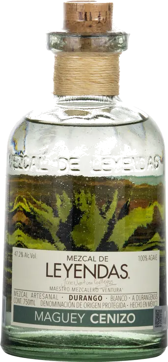 MEZCAL DE LEYENDAS DURANGO CENIZO