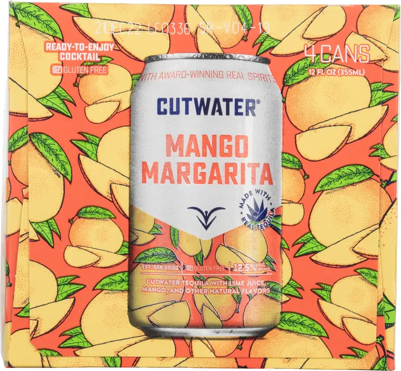 CUTWATER MANGO MARGARITA 4PK