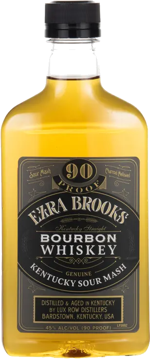 EZRA BROOKS BOURBON