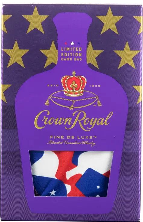 CROWN ROYAL W CAMO BAG