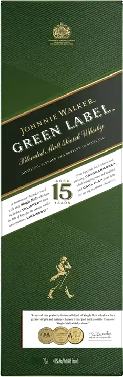 JOHNNIE WALKER GREEN  86P