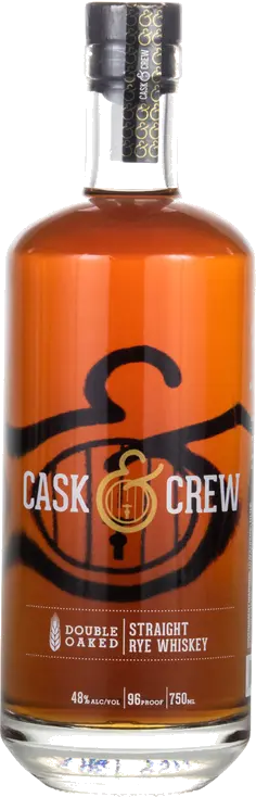 CASK & CREW DOUBLE OAKED STRAIGHT RYE