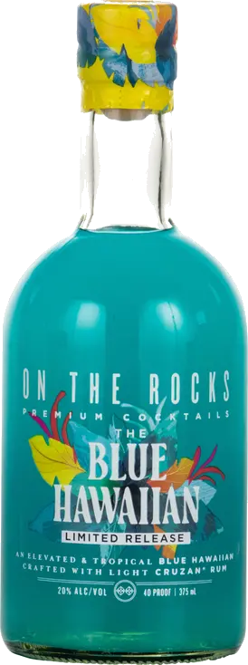 ON THE ROCKS BLUE HAWIIAN CKTL
