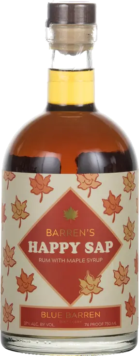 BLUE BARREN HAPPY SAP RUM W/ MAPLE SYRUP