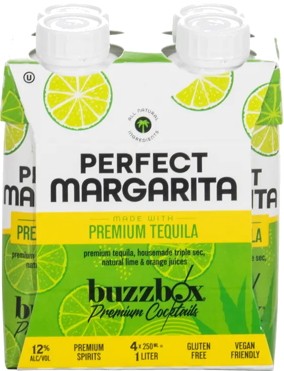 BUZZBOX PERFECT MARGARITA COCKTAIL CARTN