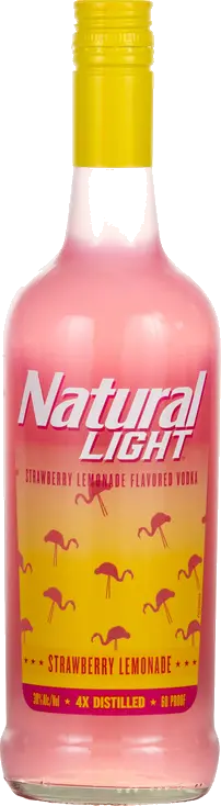 NATURAL LIGHT STRAWBRRY LEMONADE VODKA