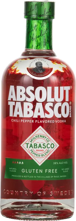 ABSOLUT TABASCO CHILI PEPPER VODKA