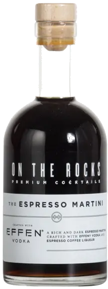 ON THE ROCKS ESPRESSO MARTINI RTD