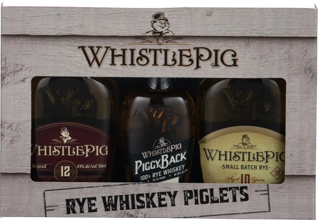WHISTLEPIG PIGLETS 3PK 50ML WP10 12 PBR
