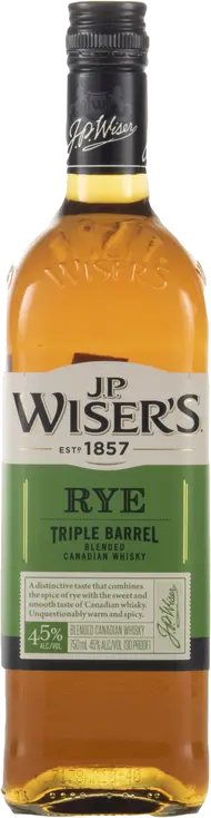 JP WISERS RYE TRIPLE BARREL BLENDED
