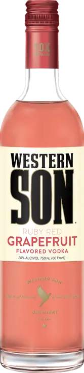 WESTERN SON RUBY RED GRAPEFRUIT VODKA