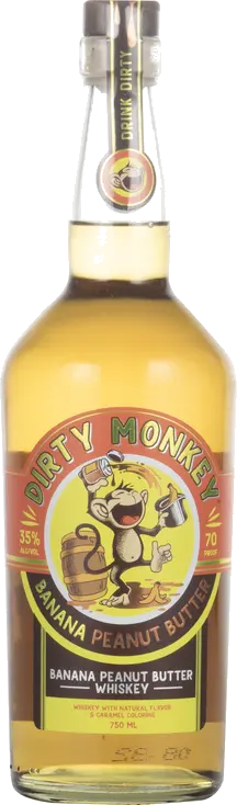 DIRTY MONKEY PB&BANANA FLAVOR WHISKEY