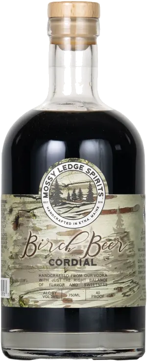 MOSSY LEDGE SPIRITS BIRCH BEER CORDIAL