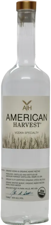 AMERICAN HARVEST ORGANIC SPIRIT VODKA