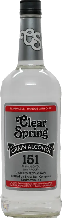CLEAR SPRING GRAIN ALCOHOL