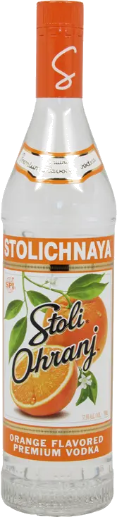 STOLICHNAYA OHRANJ ORANGE VODKA