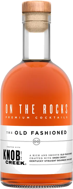 ON THE ROCKS KNOB CREEK OLD FASHION RTD