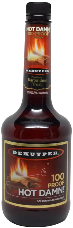 DEKUYPER 100 PRF HOT DAMN CINNAMON