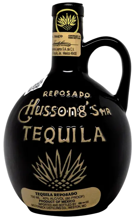 HUSSONGS REPOSADO 100% STONEWARE JUG