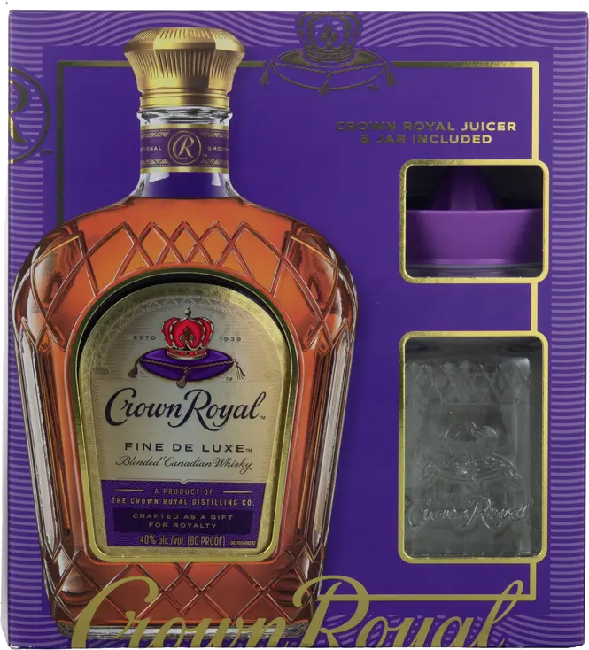 CROWN ROYAL DELUXE W/ JUICER