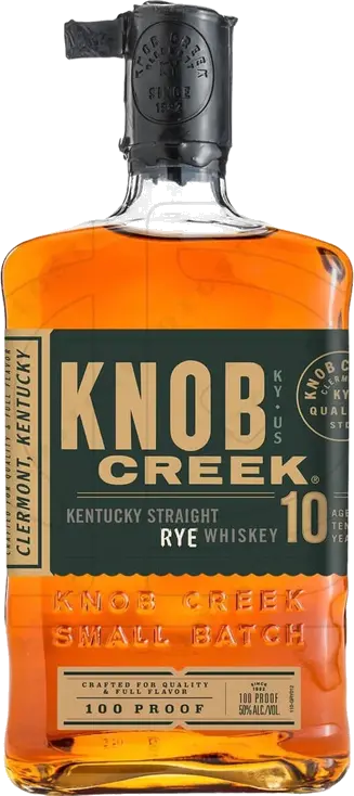 KNOB CREEK 10YR STRAIGHT RYE