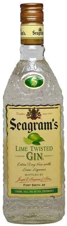 SEAGRAMS TWISTED LIME GIN