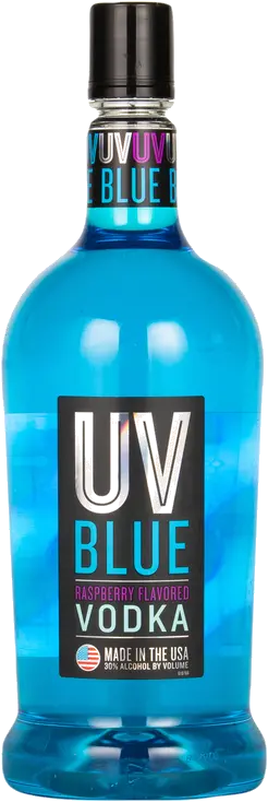 UV BLUE RASPBERRY  VODKA PET