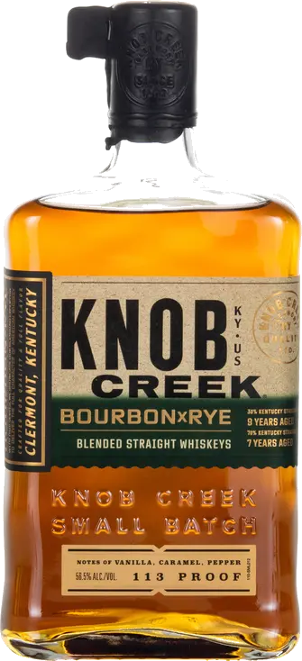 KNOB CREEK BOURBON X RYE BLEND STRT WHK