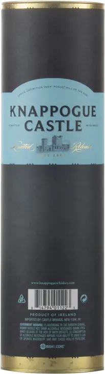KNAPPOGUE CASTLE 12YR W/CYLINDER CNRTR