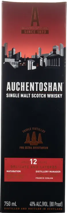 AUCHENTOSHAN 12YR SINGLE MALT SCOTCH