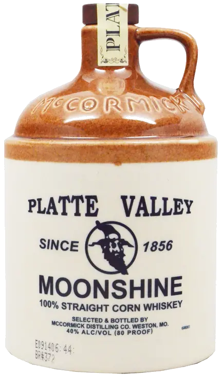 PLATTE VALLEY MO CORN WHSKY STONEWARE JG
