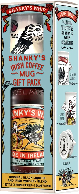 SHANKYS WHIP IRISH VAP WITH COFFEE MUG