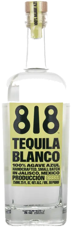 818 BLANCO 100% AGAVE TEQUILA