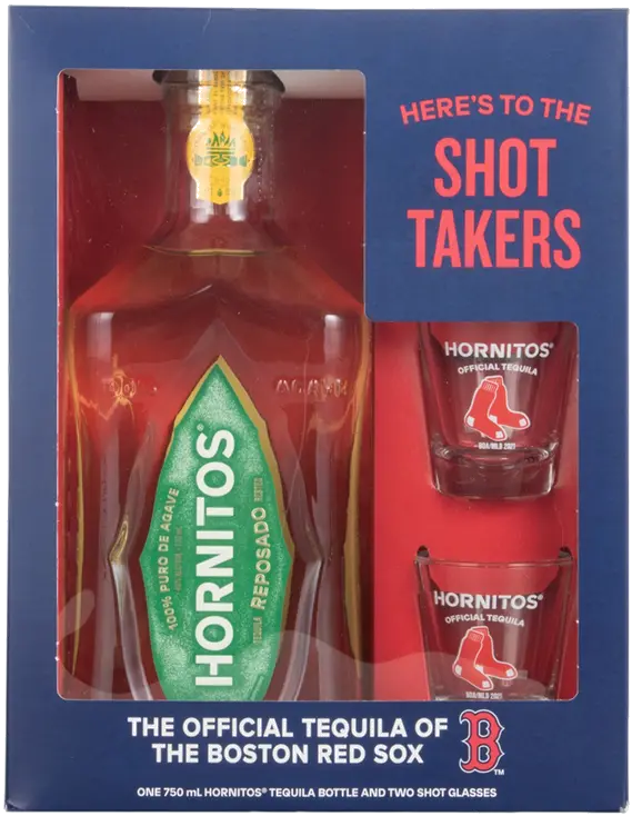 HORNITOS REPOSADO TEQUILA W/2 SHOT GLASS